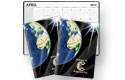 7X10 Global Monthly Planner